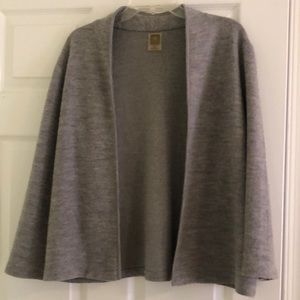 Womens cardigan Anne Klein graysize large. Good condition